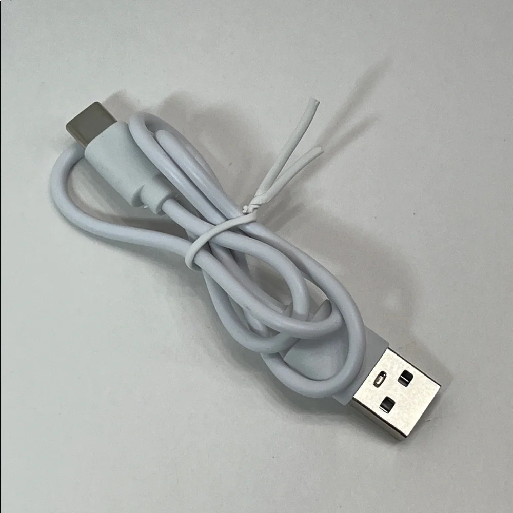 White USB Charging Cable